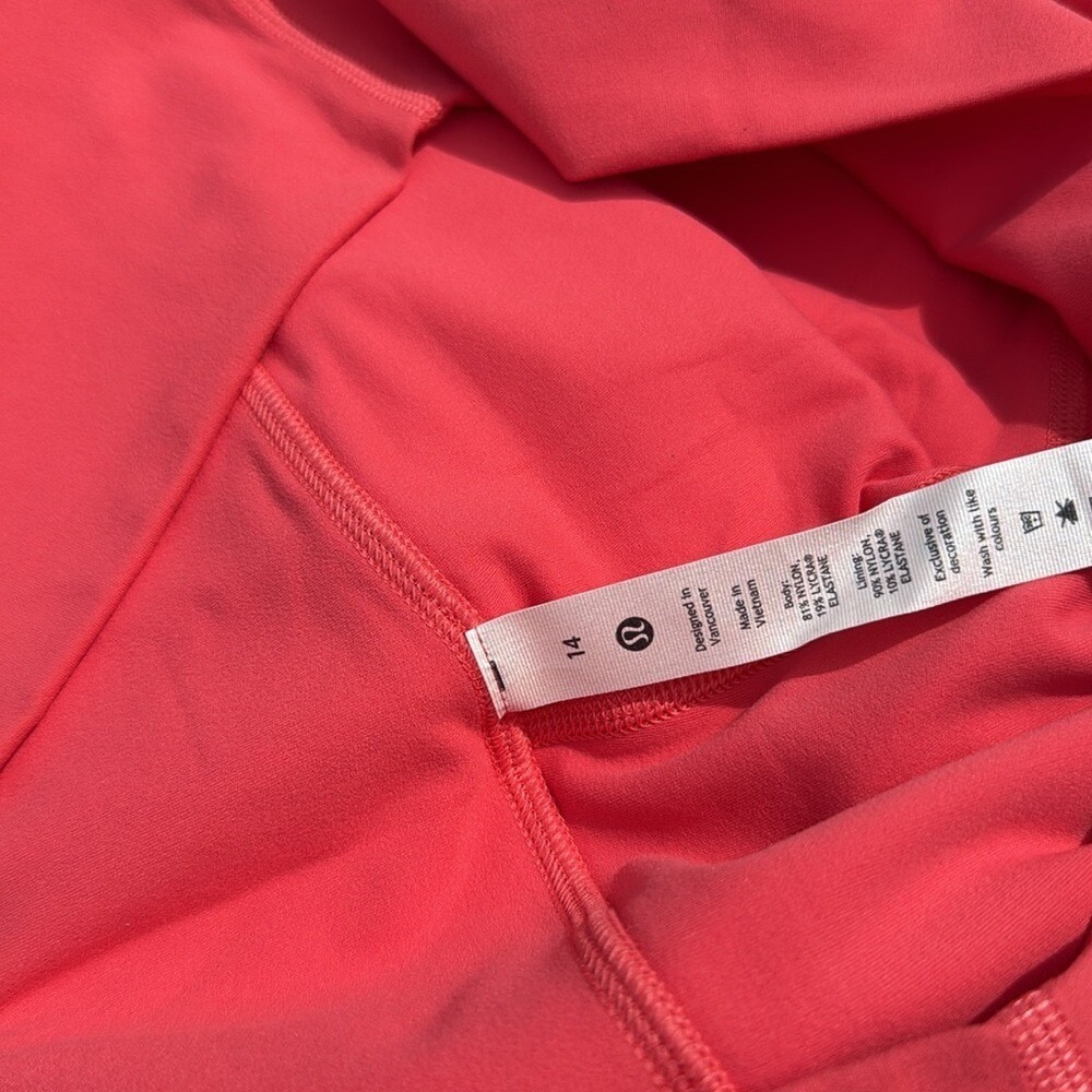 Lululemon Align High-Rise Pant 25"‎ Pale Raspberry pink size 14 NWT LEGGINGS - Picture 5 of 7